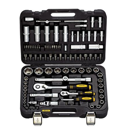 Набор инструментов универсальный Berger Верден (BG094-1214) (94 шт.) торцевые головки gryan torx e10 e24