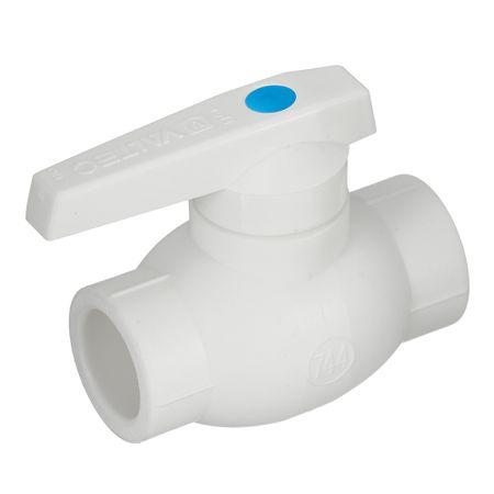 Кран шаровой полипропиленовый Valtec 25 мм с латунной обоймой (VTp.744.0.025)