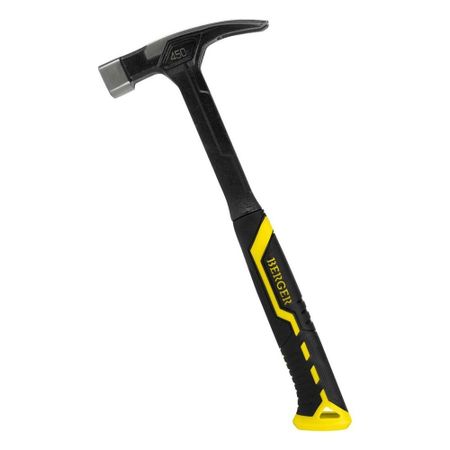 Молоток-гвоздодер Berger 450 г цельнокованная ручка (BG1527)