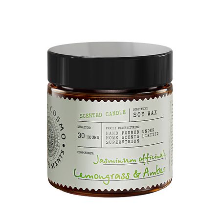 Свеча ароматическая ETERIA COSMO Ароматическая свеча в банке Жасмин лемонграсс и амбра