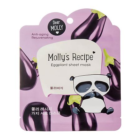 Маска для лица ЛЭТУАЛЬ DEAR MOLLY Тканевая маска 