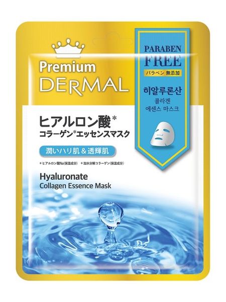 Dermal Premium Hyaluronate Collagen Essence Mask