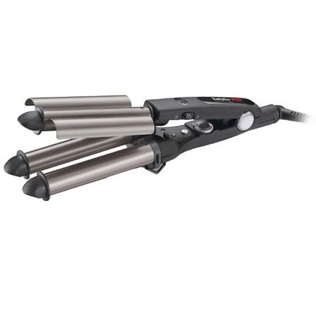 Щипцы для завивки волос BABYLISSPRO Тройная плойка-волна Tourmaline Triple Barrel Waver BAB2269TTE 22-19-22 мм светодиоды kdlitker triple sft25r