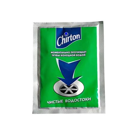 Средство для устранения засоров CHIRTON Порошок для прочистки труб холодной водой персонализированные этикетки для бутылок с водой wdinpaty