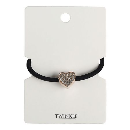Резинка для волос TWINKLE Резинка для волос Heart viva la vika клипсы stitched heart earrings gold