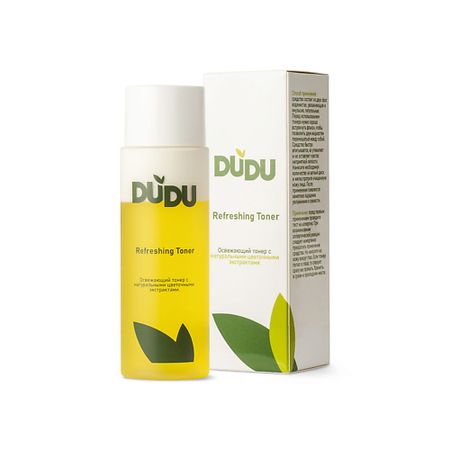 Тонер для лица DUDU Освежающий тонер для лица с цветочными экстрактами