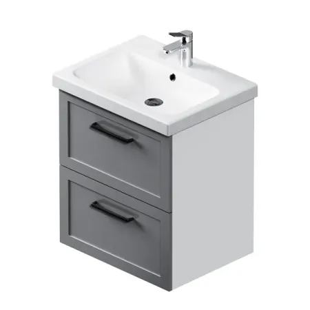 Комплект фасадов для тумбы AM.PM Force M9FFFM0602GM 33x57 см МДФ цвет серый 2 шт комплект рулевых тяг рулевого вала для квадроцикла шаровые шарниры для kawasaki brute force 750 650 honda trx450er 06 14 trx450r 04 09