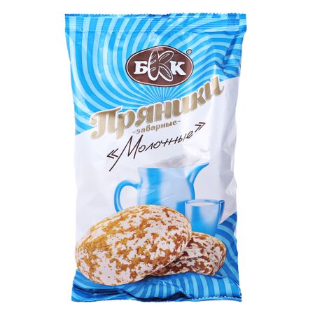 Пряники БКК заварные молочные 380 г кристина чо молочный хлеб и лунные пряники традиционные рецепты китайских пекарен