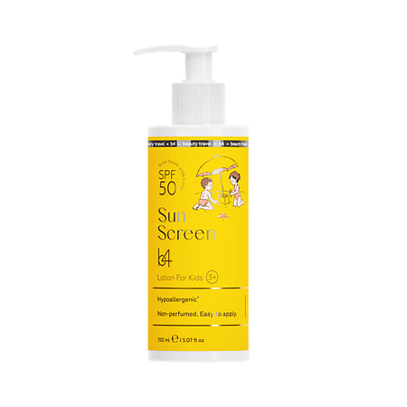 Солнцезащитный лосьон для тела B4 Солнцезащитное молочко для детей 3+ с SPF50 8 1 8 beauty b sun молочко солнцезащитное 150 мл spf50