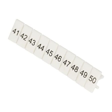Маркеры для клемм JXB EKF PROxima с нумерацией 1-50 (100 шт.) (dek-35-1-50)