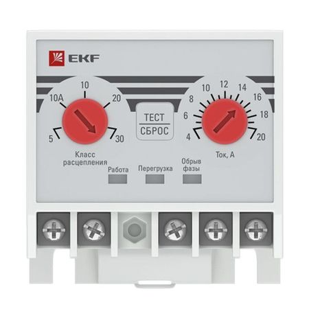 Реле защиты двигателя EKF PROxima MPR 250 В 20 А тип AC (mpr-20)