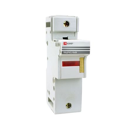 Предохранитель-разъединитель EKF PROxima 1P 32А 50 кА 500 В на DIN-рейку с индикацией (pr-10-38-1)