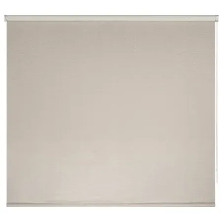 Штора рулонная блэкаут Dublin 180x175 см бежевая