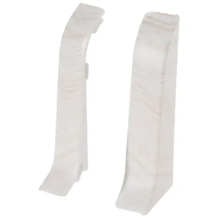 Заглушка для плинтуса левая и правая «Дуб Фавор», высота 58 мм,