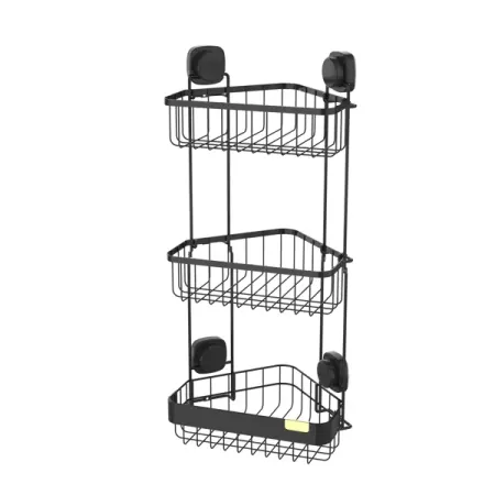 Полка для душа Iddis Soul LM003WC3Bi44 угловая 3 яруса цвет черный парфюмерная soul of russia sochi жен 100 мл