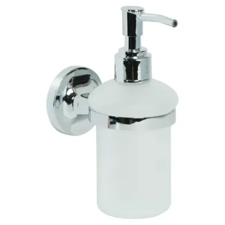 Дозатор для жидкого мыла Vidage Ангарка подвесной стекло цвет хром