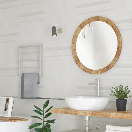 Плитка настенная Azori Hygge Light Mix 31.5x63 см 1.79 м² матовая цвет белый