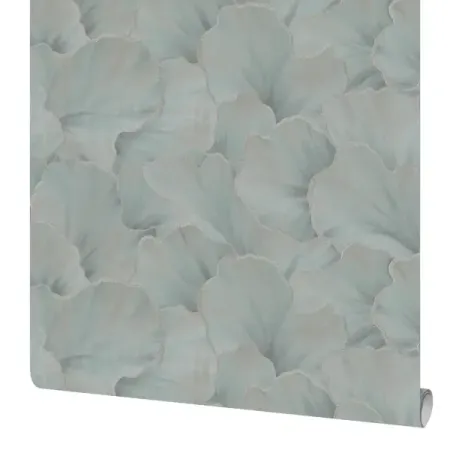 Обои флизелиновые Московская обойная фабрика Нуар зеленые 1.06 м 4374-7