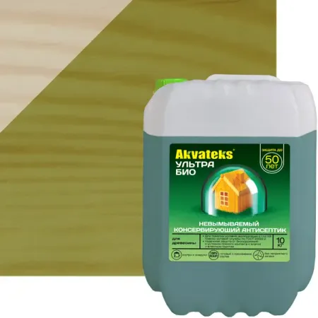 Деревозащитный состав Рогнеда Akvateks Ультра Био 10 кг зеленый niuketat smd 1808 2410 6125 ультра быстрый предохранитель