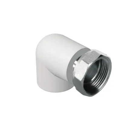 Угол 90° с накидной гайкой Политэк 1 1/4