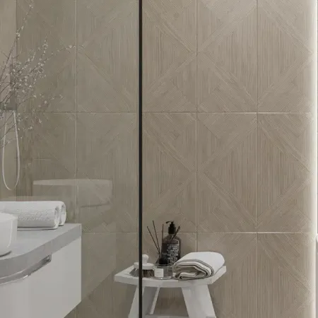 Плитка настенная Azori Madera 31.5x63 см 1.79 м² матовая цвет коричневый