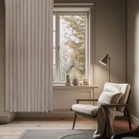 Штора на ленте Полоса 200x280 см цвет бежевый екатерина николаевна вильмонт полоса везения или все мужики козлы