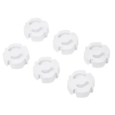 Заглушки для розеток Halsa пластик цвет белый 6 шт.