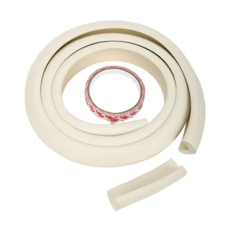 Самоклеящаяся лента универсальная Halsa на острые края каучук цвет белый