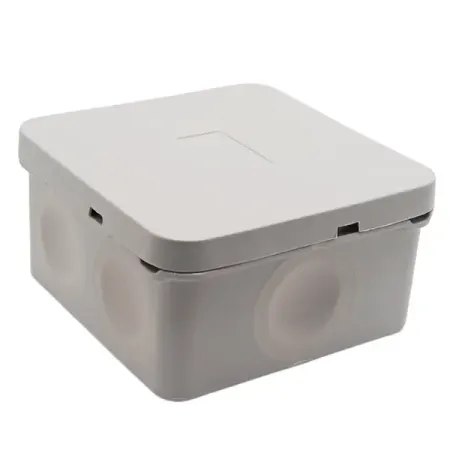Распределительная двуxкомпонентная коробка Mirkl 85x85x40 мм 6 вводов IP66 цвет серый распределительная плата evemodel 1x для моделей