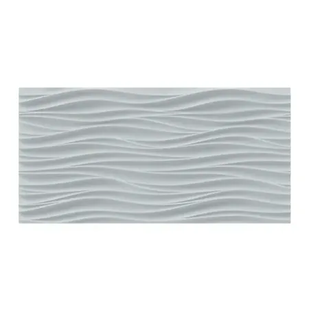 Стеновая панель 3D Dekohaus Aqua Люкс белая 90x45 см 2 шт.