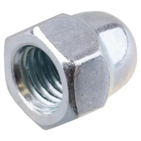 Гайка колпачковая М20 DIN 1587 сталь оцинкованная на вес