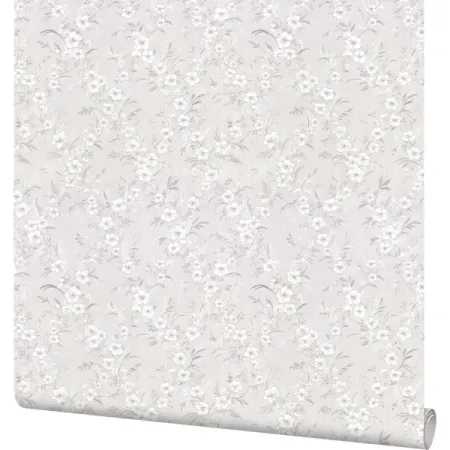 Обои флизелиновые Palitra Life Paradise белые 1.06 м PL72429-22