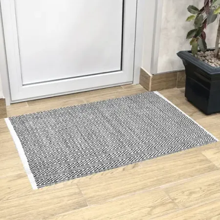 Коврик декоративный Ctim Агра IC-14435 80x150 см цвет черный коврик ctim килим 60x90 см акрил коричневый 1914 d