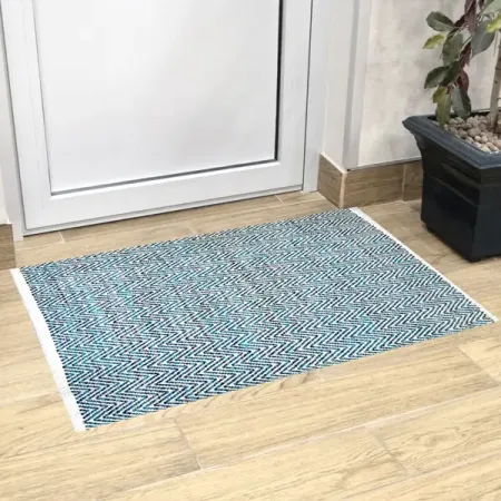 Коврик декоративный Ctim Агра IC-14434 60x90 см цвет голубой