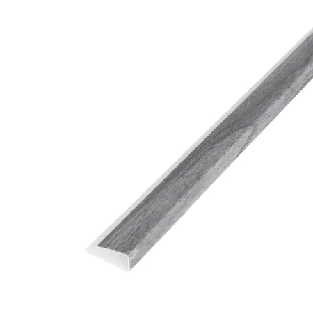 Профиль старт/финиш Олива Грей ПВХ 2700x25x12 мм