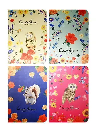 Тетрадь в линейку Languo, Summer forest, B5, 46 листов, в ассортименте