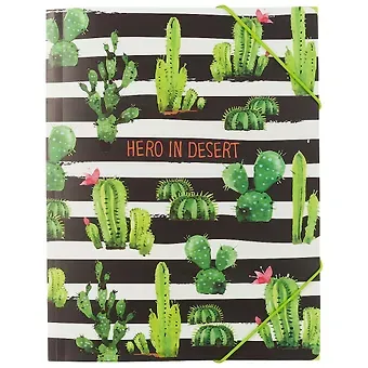 Папка на резинке «Hero in desert», А4