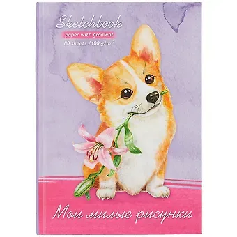 Скетчбук А5 80л 