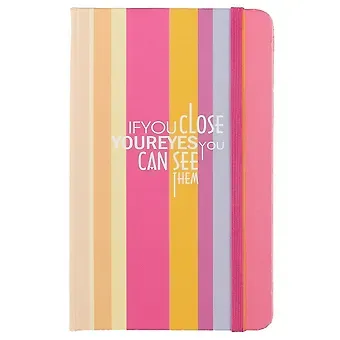 Записная книжка «Цветные полосы», 96 листов, А6+