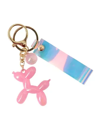 Брелок Собачка перламутровое (ПВХ) (11см) (12-5149-202412-K16)