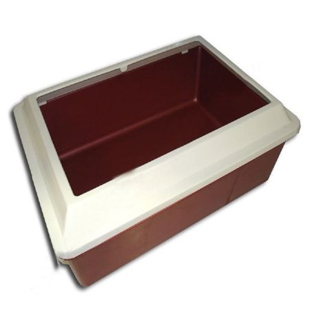 Туалет для кошек Альфа-Юг с бортиком 41х29х9см 