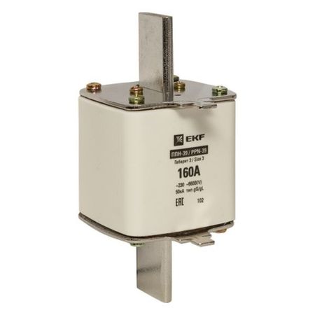 Вставка плавкая EKF ППН-39 160А 50 кА 660 В (fus-39/630/160)