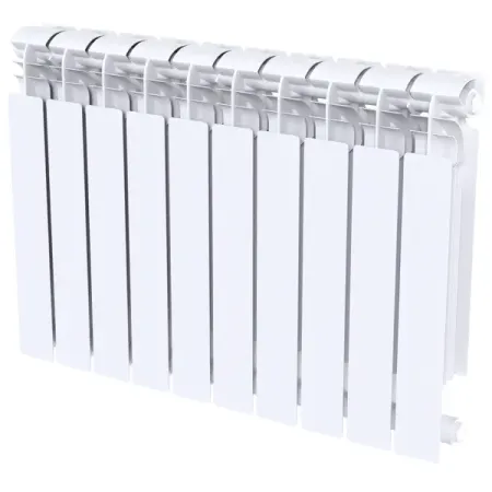 Радиатор секционный Le Heat Bimetal 500/100 10 секций боковое подключение биметалл белый алгоритмизация расчетов переходных процессов автономных электроэнергетических систем