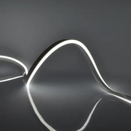 Светодиодная лента Uniel SMD2835 12В 6 мм 5м 9 Вт/м 120диод/м 60 лм/м IP67 6500 К холодный белый свет