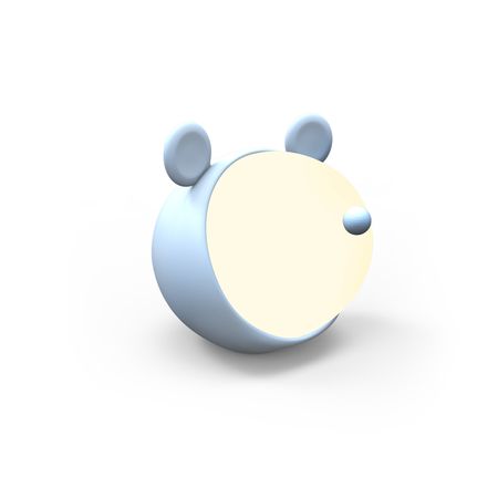 Светильник ночник настольный Gauss Qplus модель GTL702 5W 200lm 2700-6000K 5V Li-ion 1200mA голубой диммируемый LED светильник ночник настольный gauss qplus 5вт led 200лм 2700 6000k 5в розовый