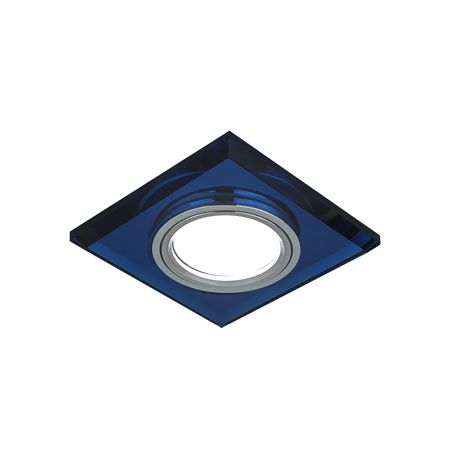 Светильник Gauss Backlight BL061 квадратный Синий/Хром, Gu5.3, LED 4100K