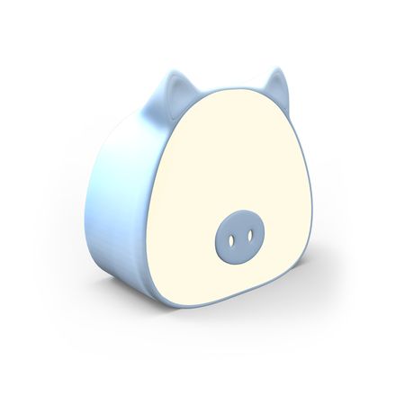 Светильник ночник настольный Gauss Qplus модель GTL703 5W 200lm 2700-6000K 5V Li-ion 1200mA голубой диммируемый LED светильник ночник настольный gauss qplus 5вт led 200лм 2700 6000k 5в розовый