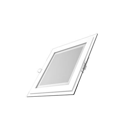 Светильник Gauss Glass кв 18W 1390lm 3000K 185-265V IP20 монт 170х170 200х200х36 с дек стек LED