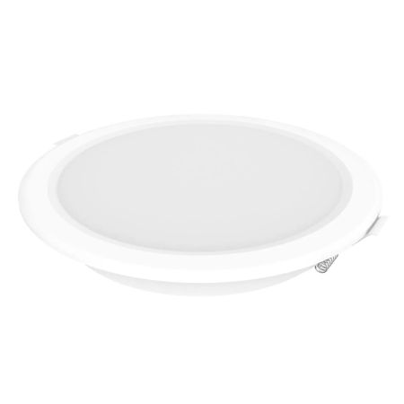 Светильник Gauss Elementary Downlight круг 20W 1700lm 4000K 170-260V IP20 170х26 белый LED