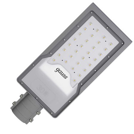 Светильник Уличный Gauss LED Avenue IP65 316X130X57 30W 3000lm 4000K 190-250V КСС 